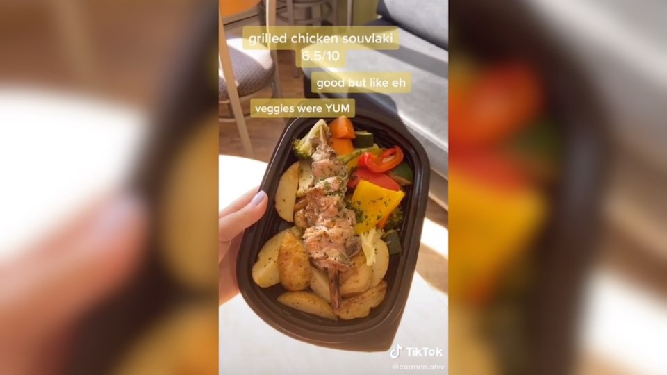 UBC quarantine meals tiktok