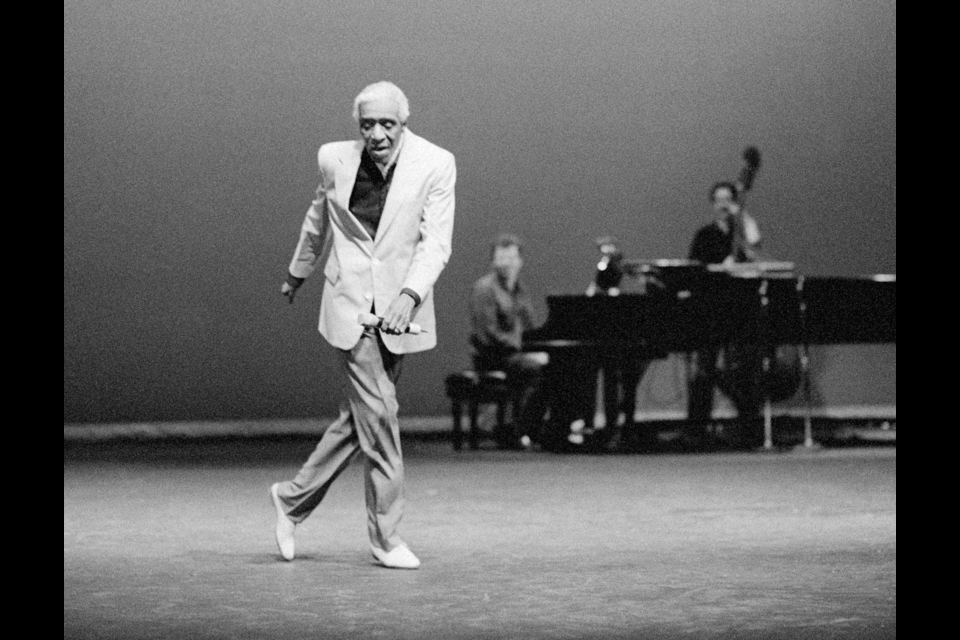 Jimmy Slyde performs at a festival hosted by the Vancouver Tap Dance Society.