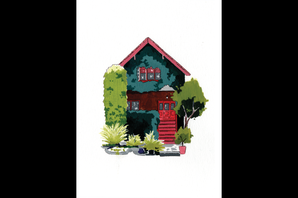 She found houses across Metro Vancouver.