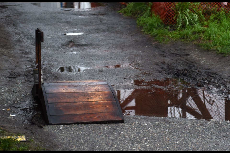 Domerecki created the little bridge for people walking along Main Street near East 19th Avenue.