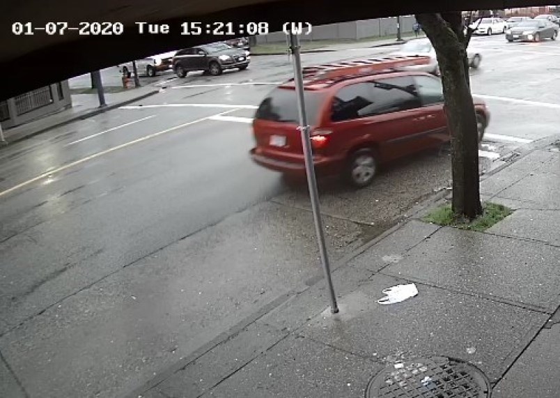 
Vancouver police have released more photos of the minivan investigators are trying to identify in the attempted child abduction Jan. 7. Photo courtesy Vancouver Police Department
