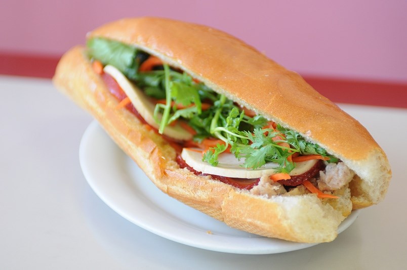 Bahn mi at Au Petit Cafe. File photo by Dan Toulgoet/Vancouver Courier