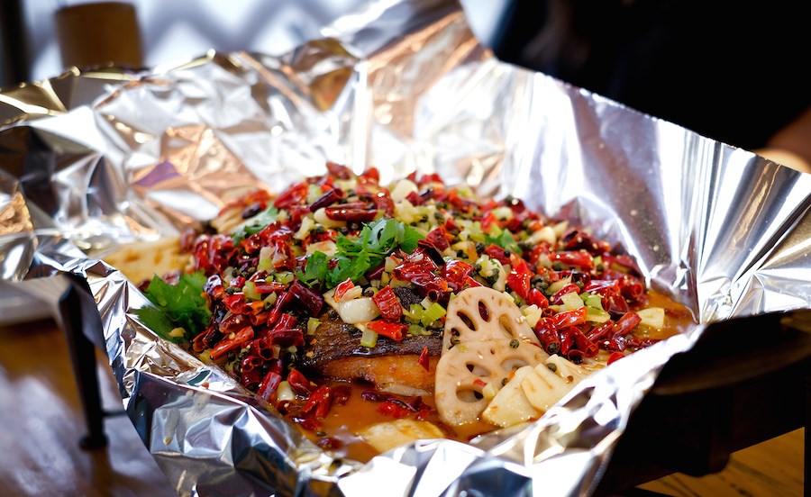 Best Sichuan Spicy Grill Fish - Happy Tree House BBQ (1)