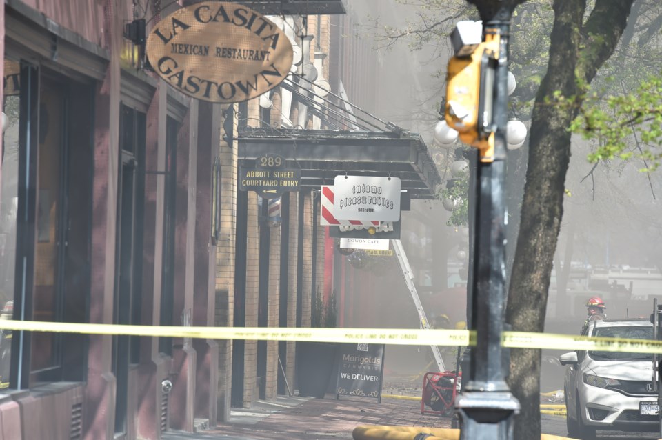 gastown fire closed business