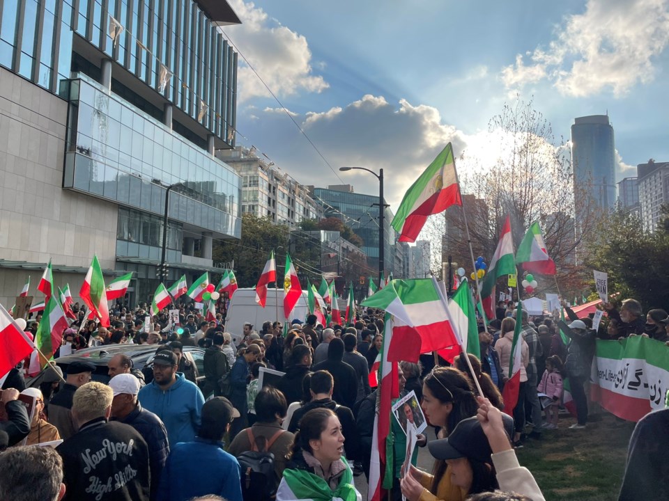 iran-protest-vancouver-october