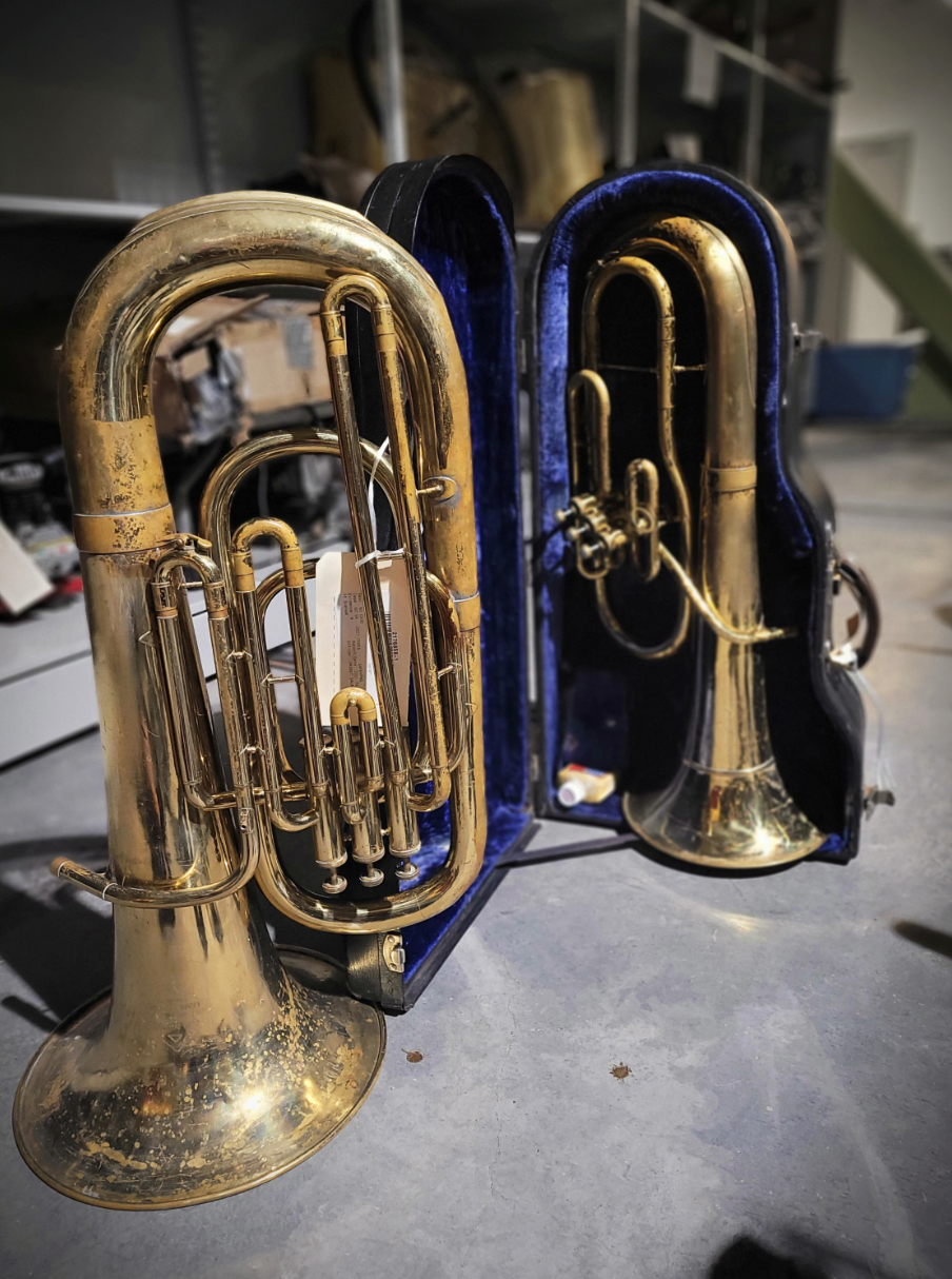 Vancouver Police missing vintage tubas 