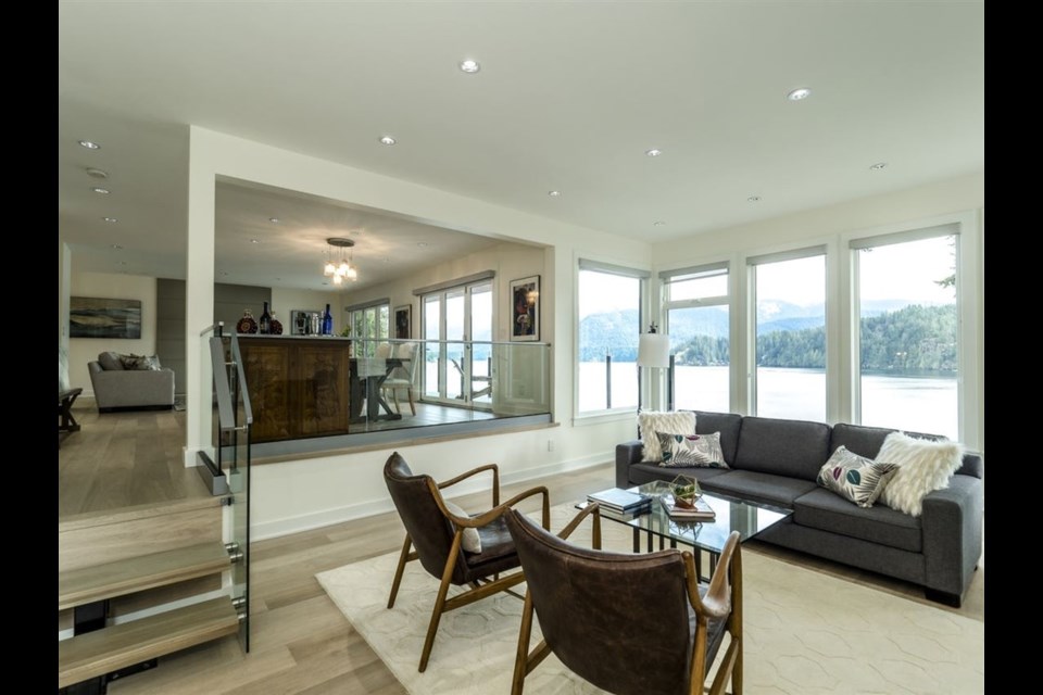 1938 Cardinal Crescent in North Vancouver, B.C. is a waterfront property currently listed for sale in Deep Cove. Photo courtesy of REW.ca/RE/MAX Crest Realty