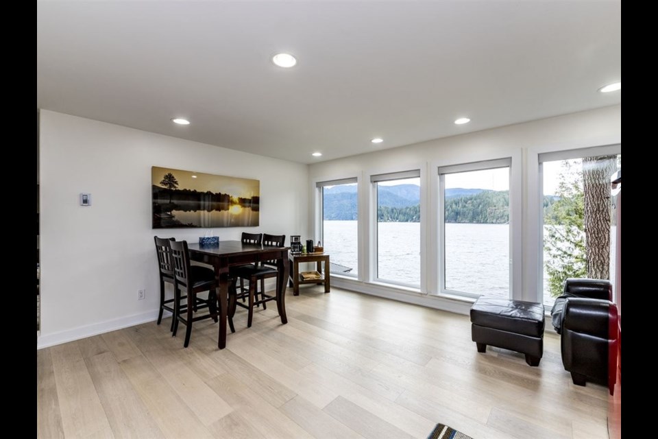 1938 Cardinal Crescent in North Vancouver, B.C. is a waterfront property currently listed for sale in Deep Cove. Photo courtesy of REW.ca/RE/MAX Crest Realty