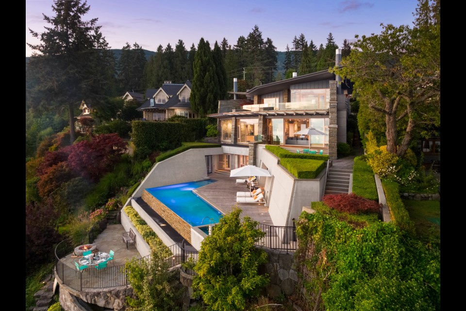 Behind a secluded driveway in Altamont, one of West Vancouver’s most exclusive neighbourhoods sits 2910 Parklane. 