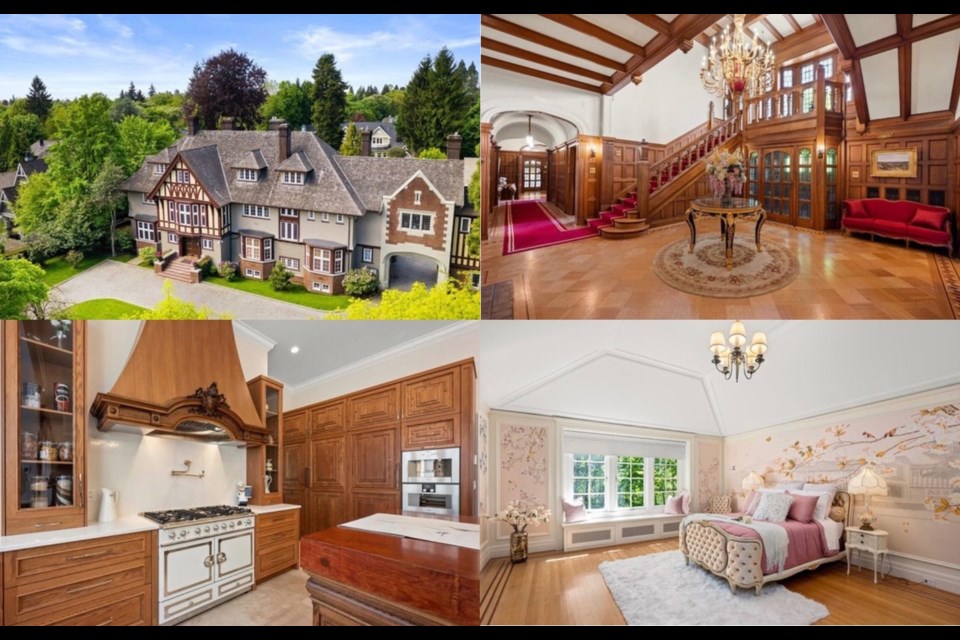 This Tudor mansion on 3689 Selkirk Street, Vancouver, BC, is a Bridgerton dream.