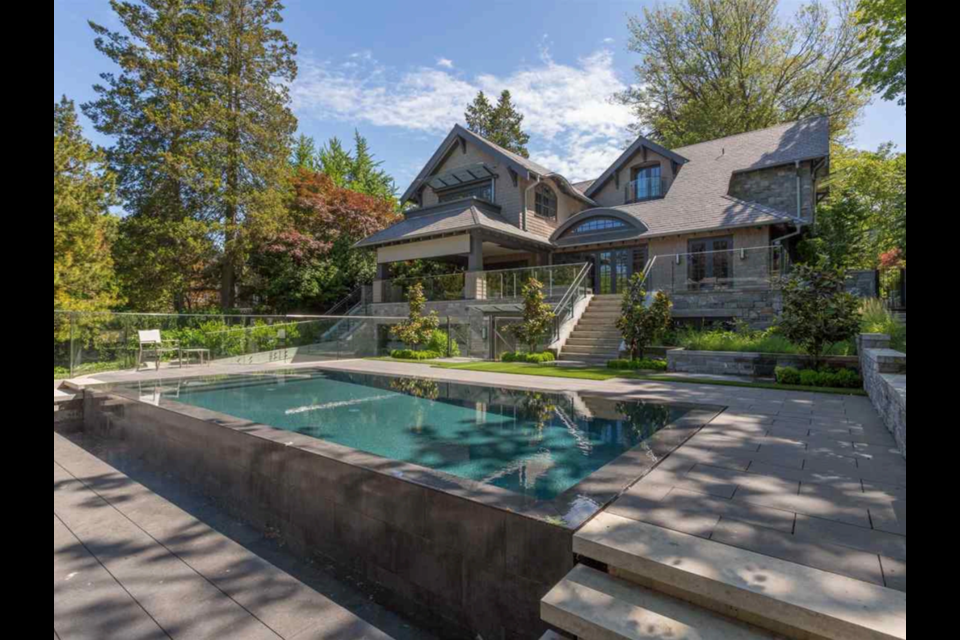 This Vancouver home, located at 4687 Marguerite Street in Shaughnessy, was recently listed for $19.8 million. 