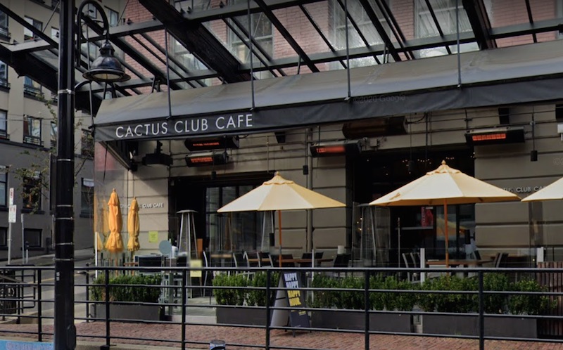 Coronavirus: Public exposure warning issued for Cactus Club Cafe in  Vancouver - Vancouver Is Awesome