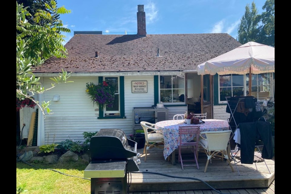 This little cottage in Kitsilano is on sale for $5,000, but that's only for the structure. The land isn't included.