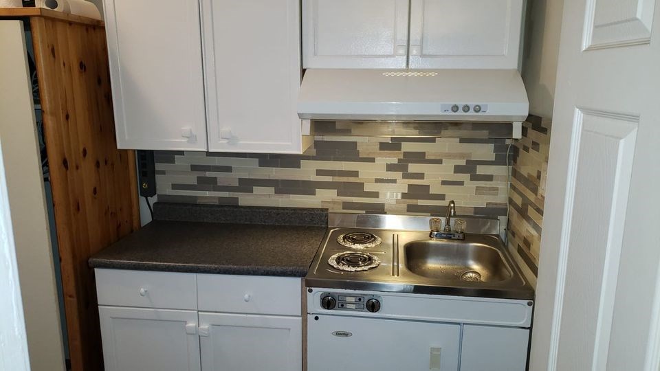 The independent home is a studio-style dwelling with approximately 175 square feet of space according to the Facebook ad.