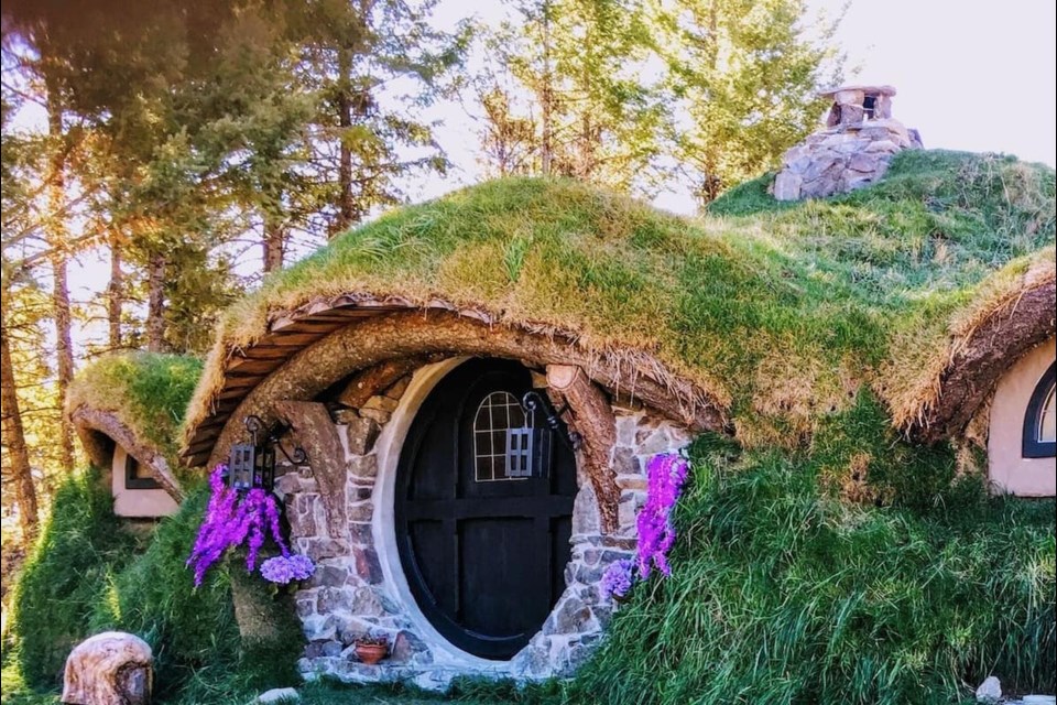 The Hobbit Mountain House in Bridesville, B.C. is a must-see for any fan of the works of J.R.R. Tolkien. 