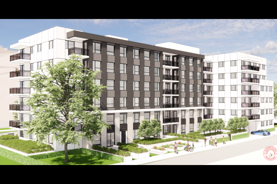 The proposal for 4902 James St. has 70 units.