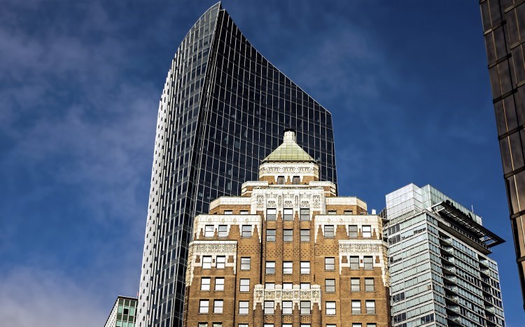 The Marine Building in Vancouver, located at 355 Burrard Street, has a unique history that attracts many film sets. (File photo)