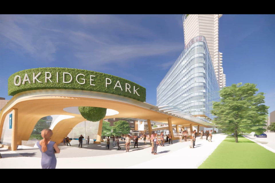 Thre's a whole new way to see the future of the Oakridge development in Vancouver now.