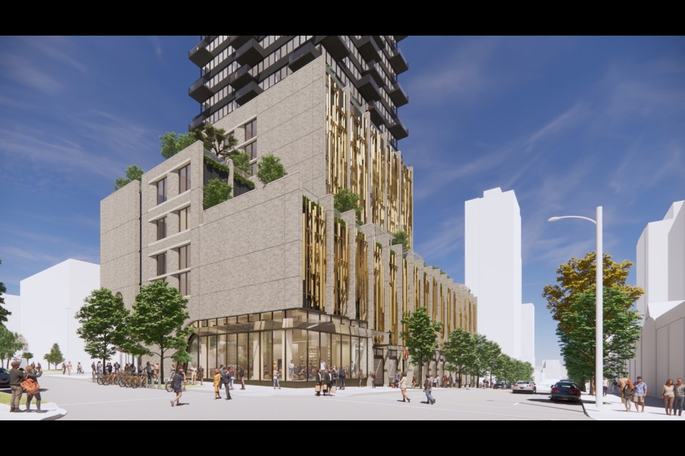 Listel redevelopment: Rental & hotel tower planned for site - Vancouver Is  Awesome