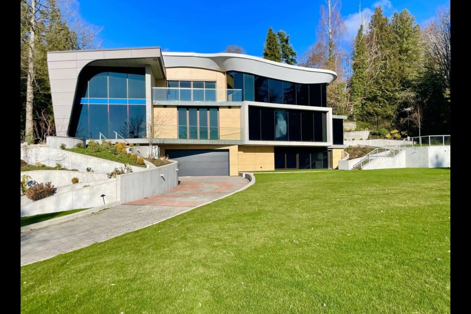 The $22-million home looks like the setting of a scene from Star Trek.