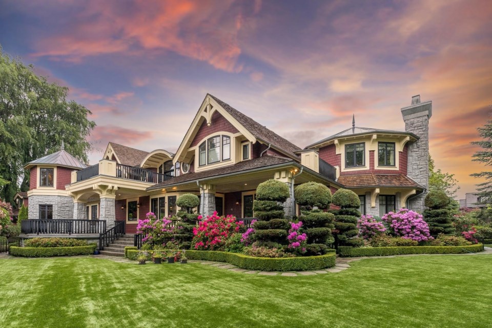 The massive Vancouver mansion at 3537 Osler St. looks like something out of a fairy tale. It's on the market right now for just under $29 million. 