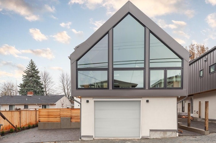 The design of the house in Collingwood has very clean lines.