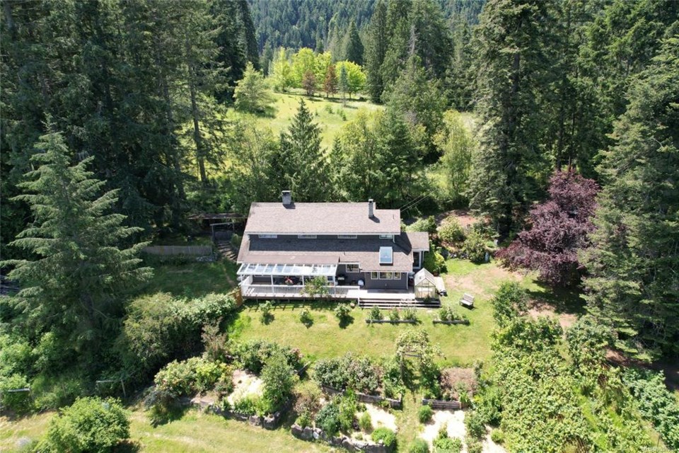 A Salt Spring Island farm with a notable garden is selling for $1.9 million.