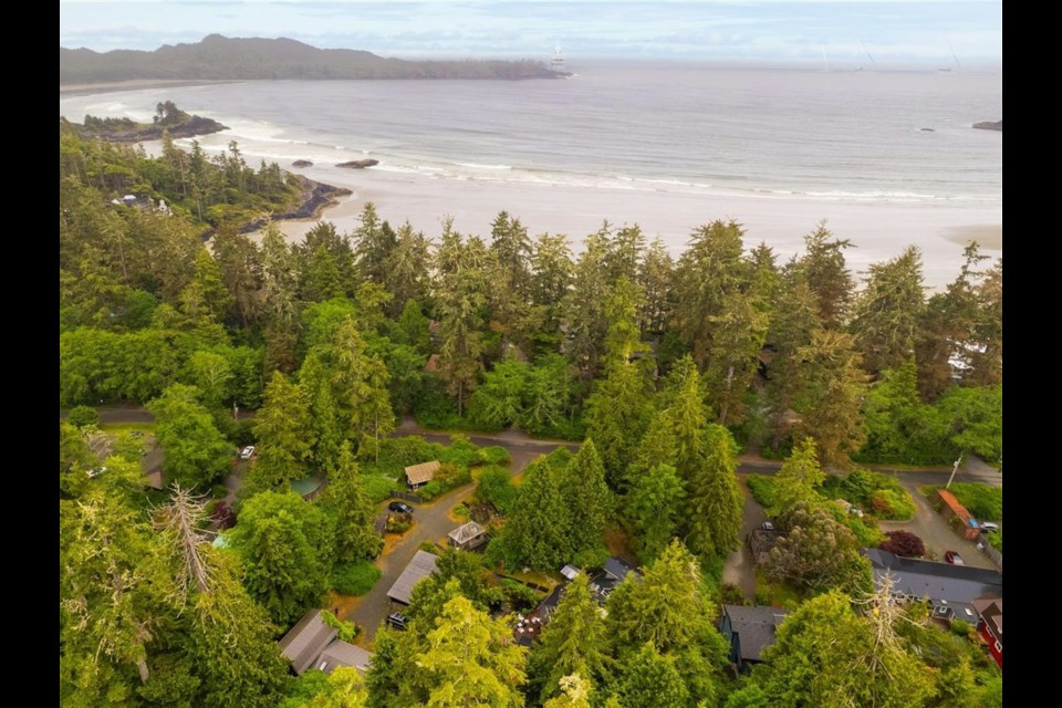 This home on the market in B.C. is just steps away from the world-famous South Chesterman Beach outside of Tofino on 鶹ýӳIsland.