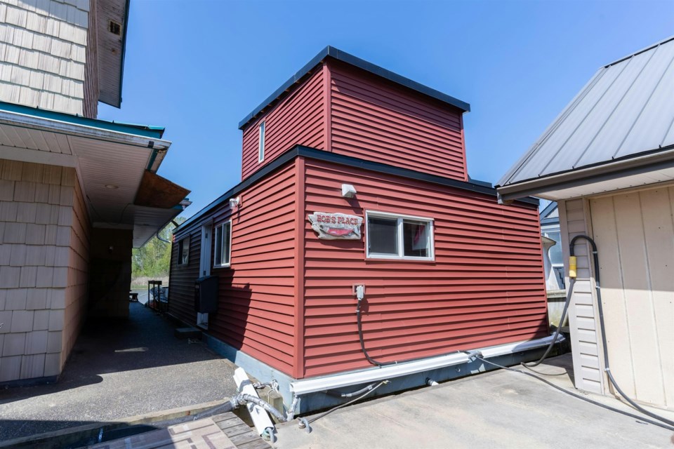 A home in Metro Vancouver is on the real estate market and on the river.