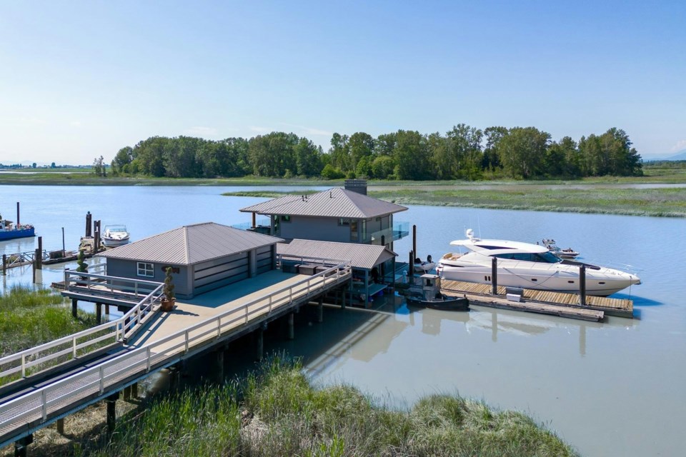 A unique home is on the market in Metro Vancouver. It's a $3.9 million floating home.