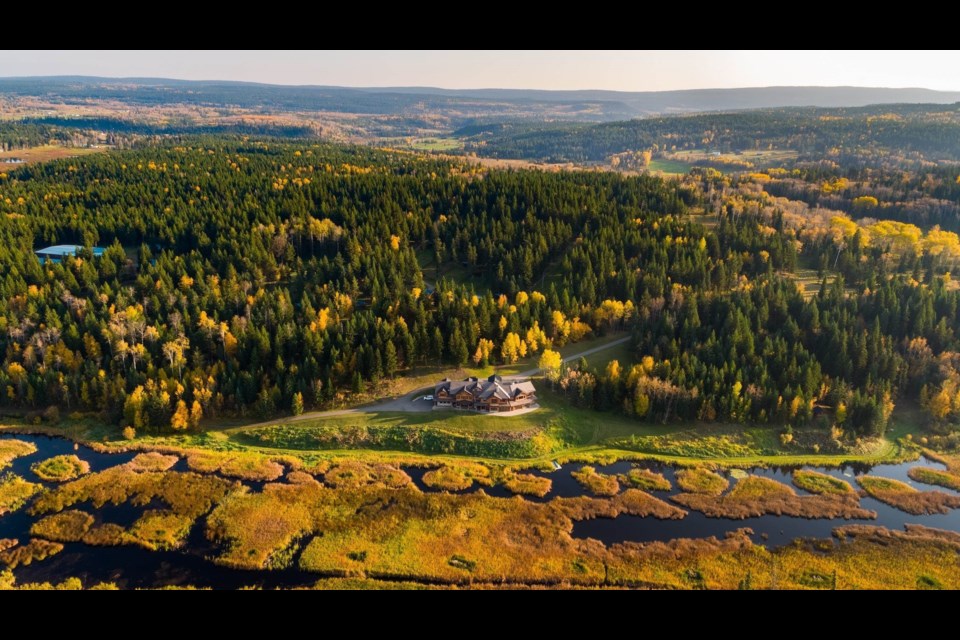 The massive Four Hearts Ranch in central B.C. has been listed for $20.8 million.