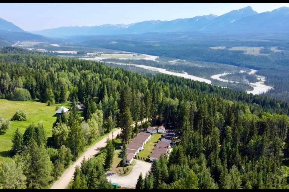 The mountain resort has 18 winterized cabins, some small bunk bed cabins, and camping space.