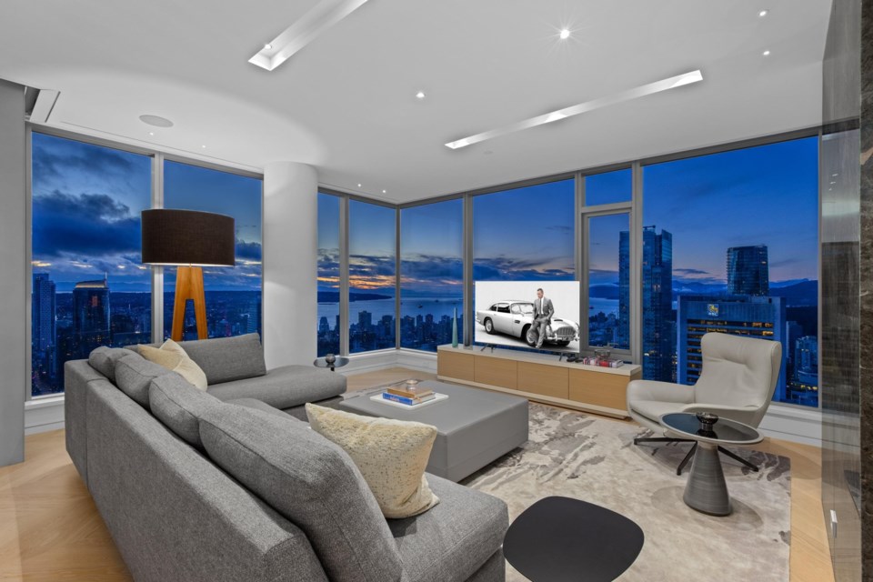 The top penthouse at the Hotel Georgia in Vancouver is on sale for $24 million.
