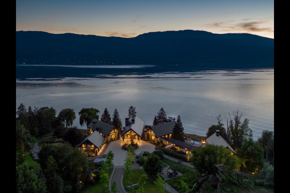 A home in the Okanagan is currently on the market for $39.9 million. It was listed for $45.9 million in 2023.