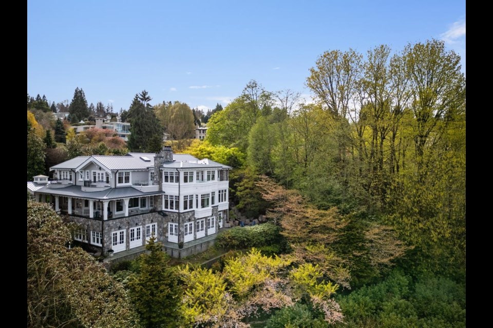 This massive house in Vancouver's Point Grey neighbourhood is on the market for $48 million.