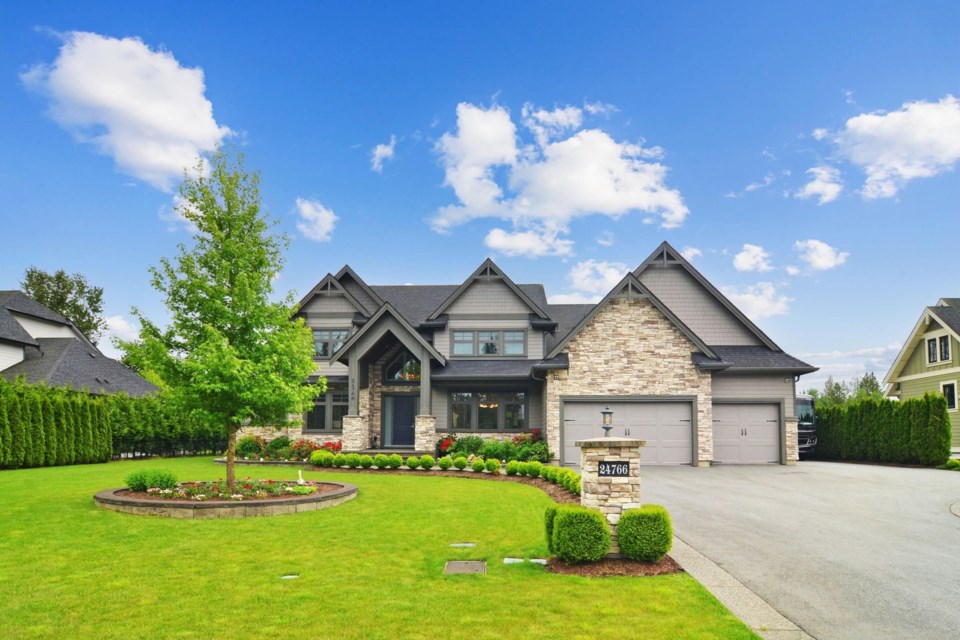 This unassuming Langley home hides some unusual decorations.