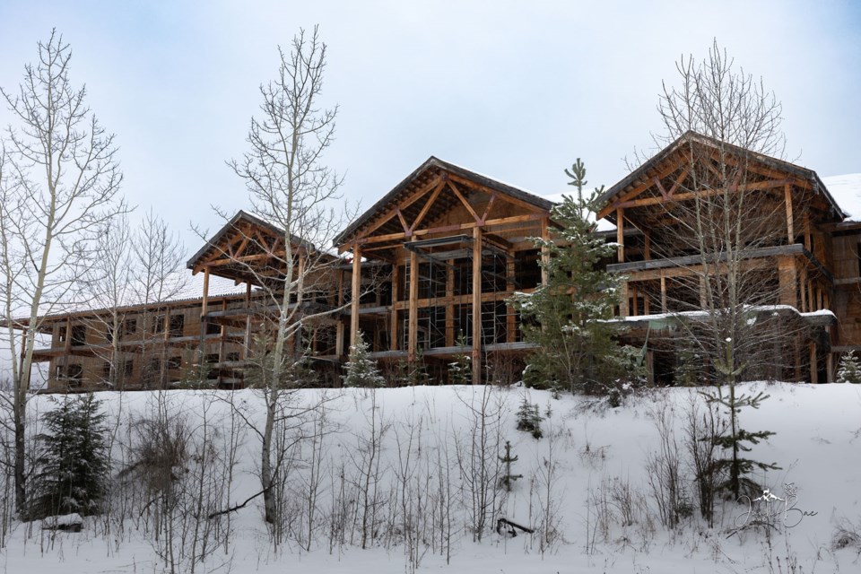 A remote, unfinished hotel is on the B.C. real estate market asking $10.5 million.
