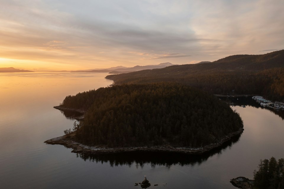 A private island in B.C. is currently for sale for $14.7 million, which is a slight decrease than its 2023 asking price.