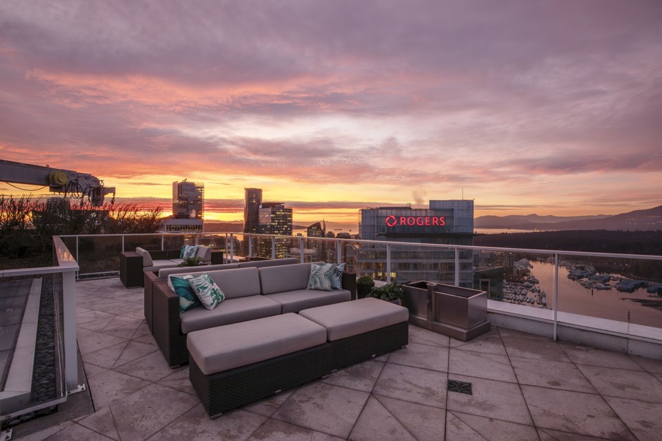 There's also a deck with 2,582 square feet of outdoor space.