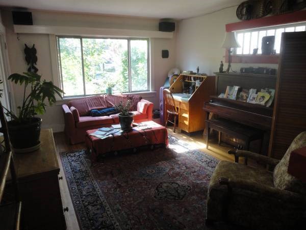 The home is described as 'funky.'