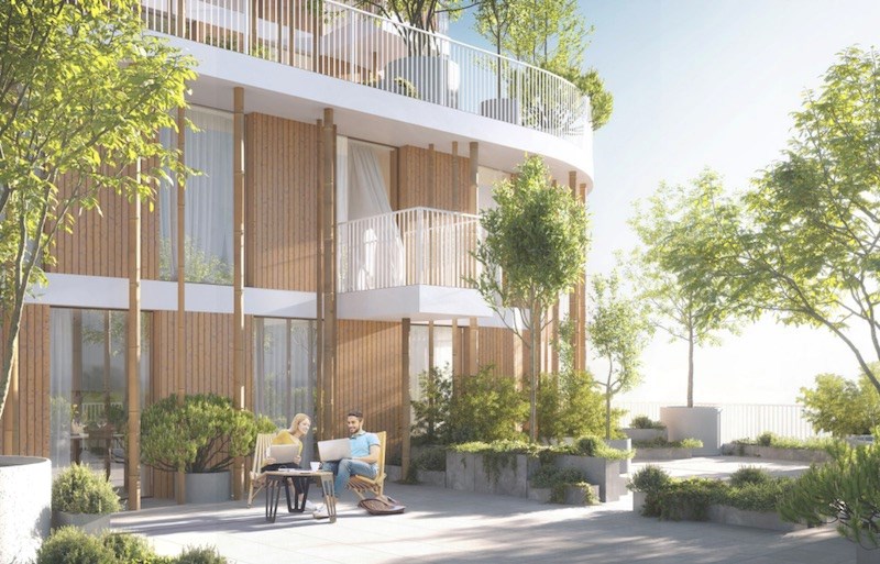 Vancouver Forest would be built with timber and bamboo with greenery