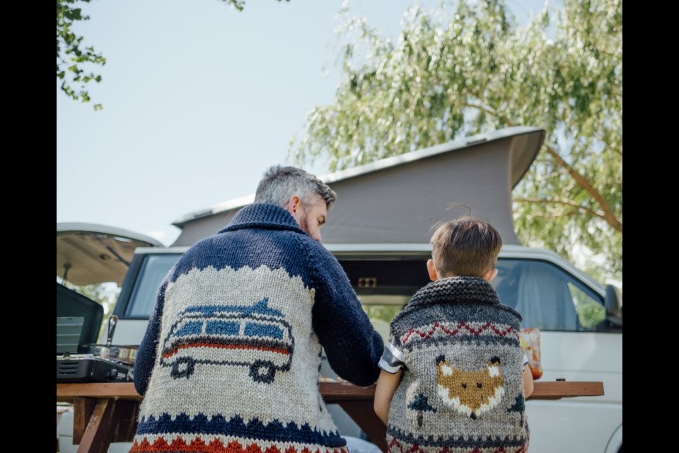Granted Sweaters is a local hand-knit sweater company run by Brian Hirano.
