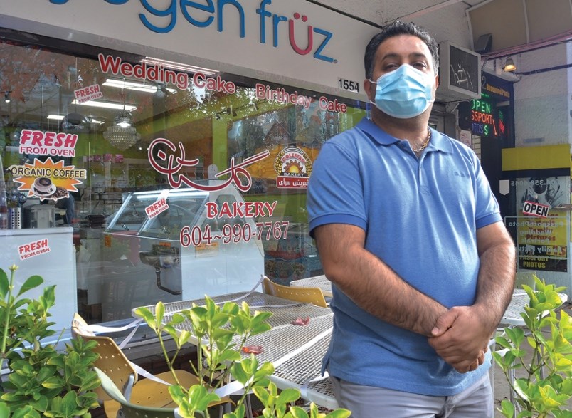 Golestan Bakery Jalal Darvishi North 鶹ýӳcoronavirus emergency commercial rent assistance 