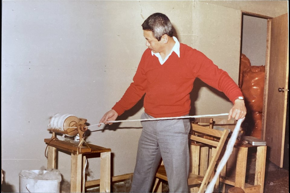 Brian Hirano's father, Toyojiro Hirano, started Granted Sweaters in 1978 after working in a bicycle factory and as a tour guide.