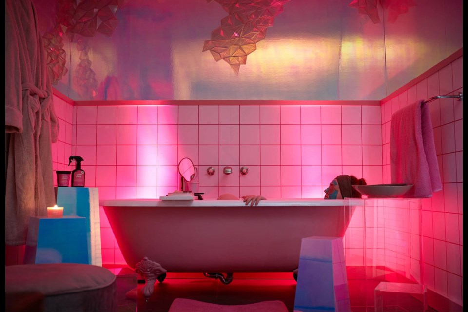 Lush Cosmetics is set to open its first Canadian Lush Spa location in Downtown Vancouver at 1020 Robson St in 2023. Pictured: The Book a Bath Snow Fairy treatment at Lush's New York spa