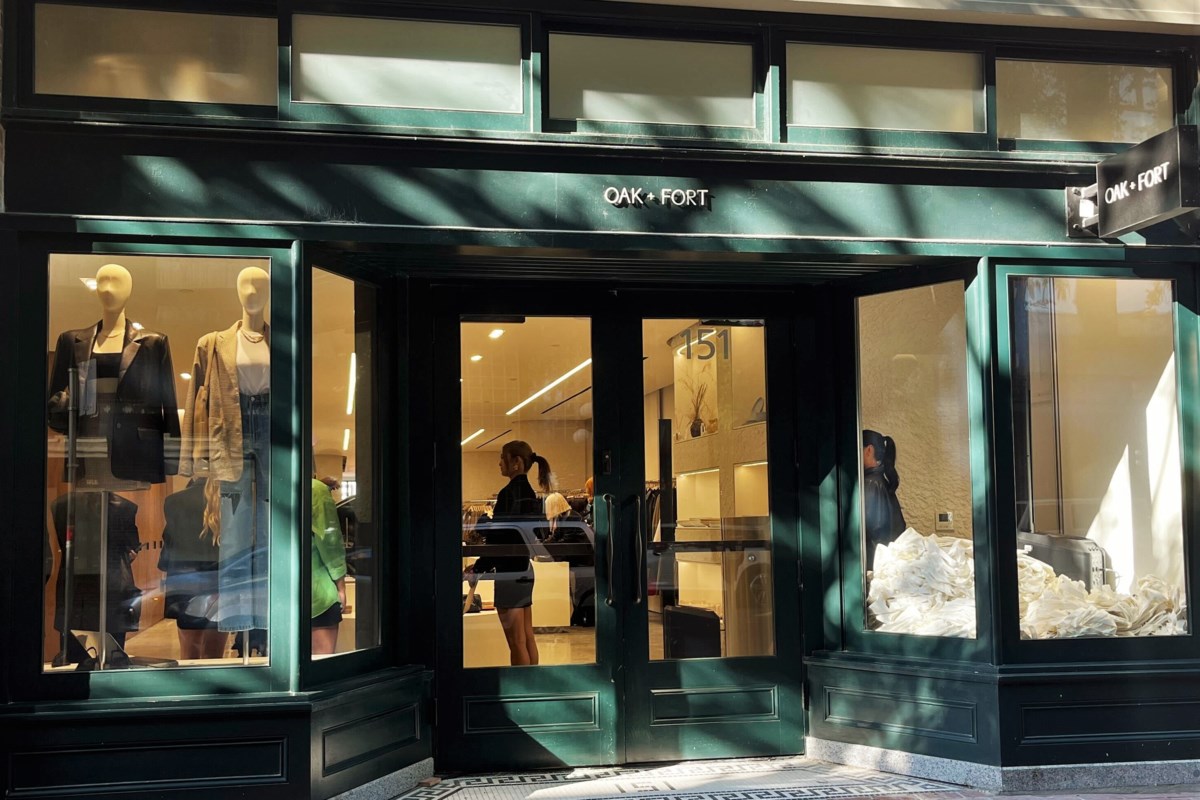 Oak + Fort opens a massive new flagship shop in Gastown - Vancouver Is ...