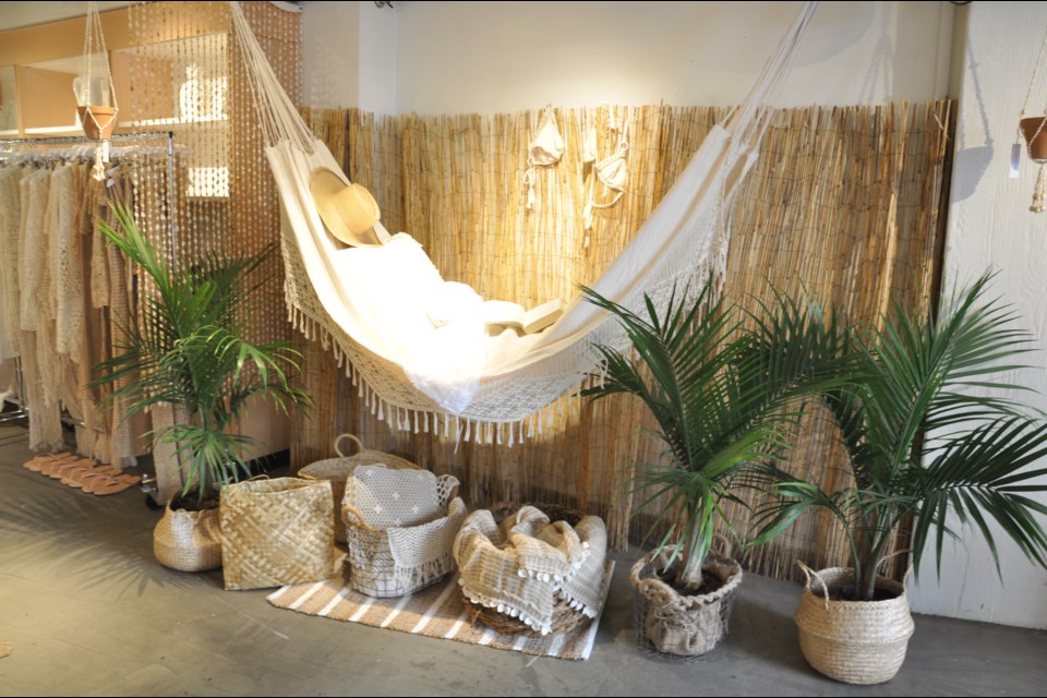 Elevated beachy apparel, accessories, and homewares are all under one roof.