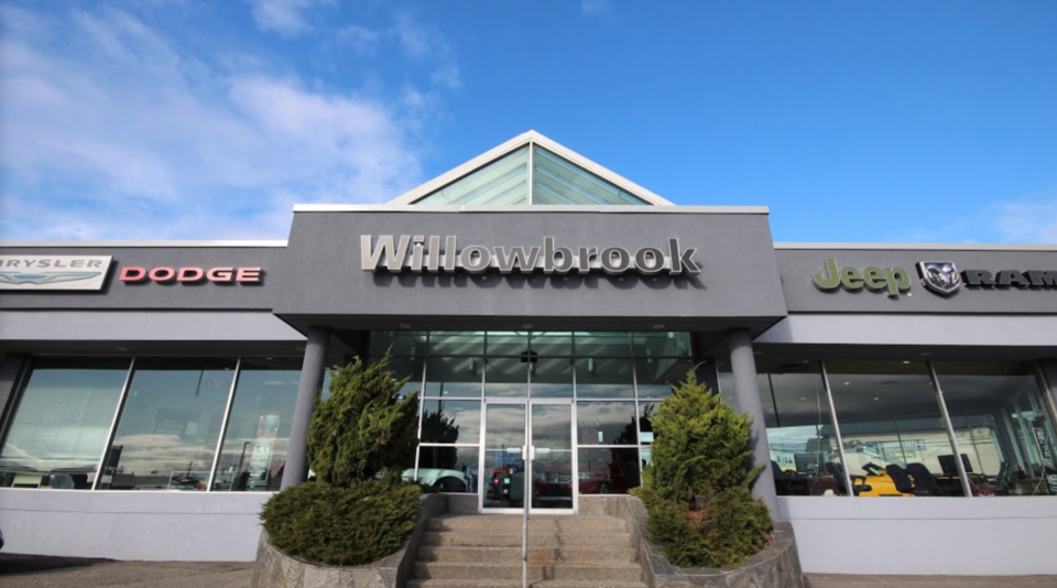 Willowbrook Chrysler, Jeep, Dodge RAM Dealership Langley google street view 