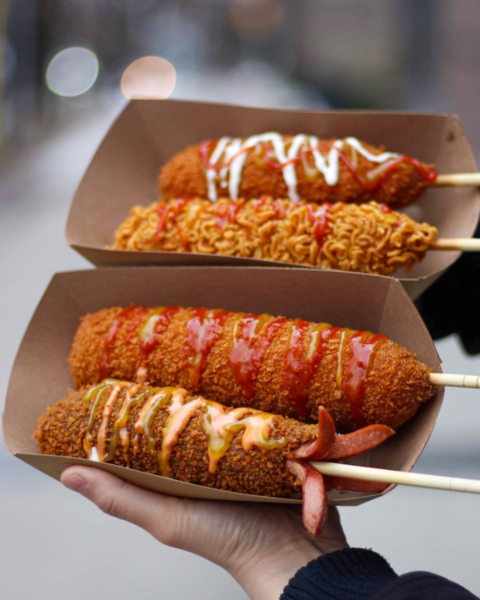 Hot Dog Menu  Hot Dog on a Stick