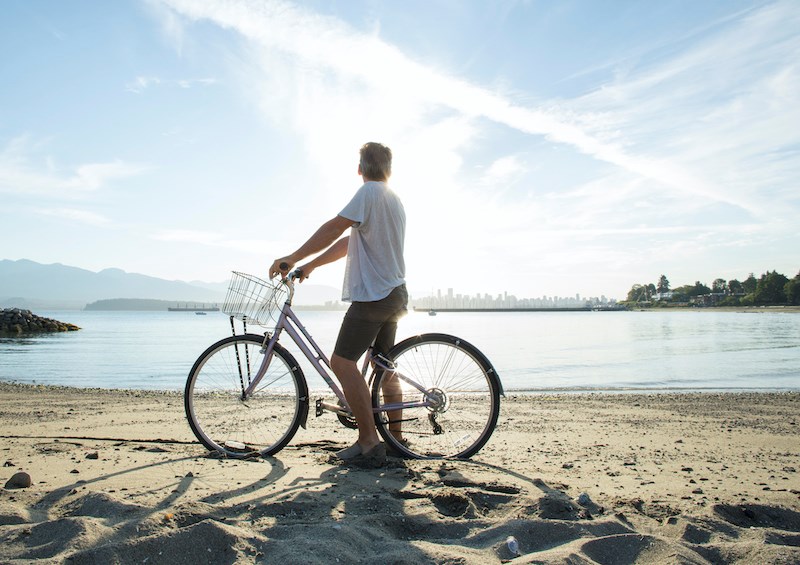 beach-bicycle-summer-sun-vancouver-bc